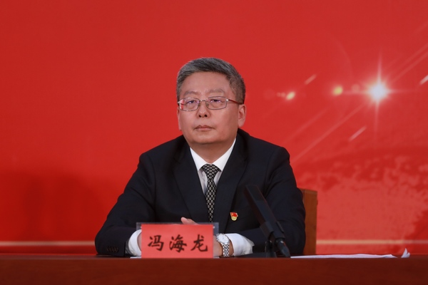 中共黑龍江省委組織部常務(wù)副部長馮海龍。石啟立攝