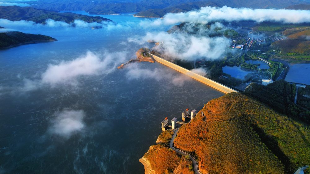 黑龍江林口：初冬時節山景如畫?
