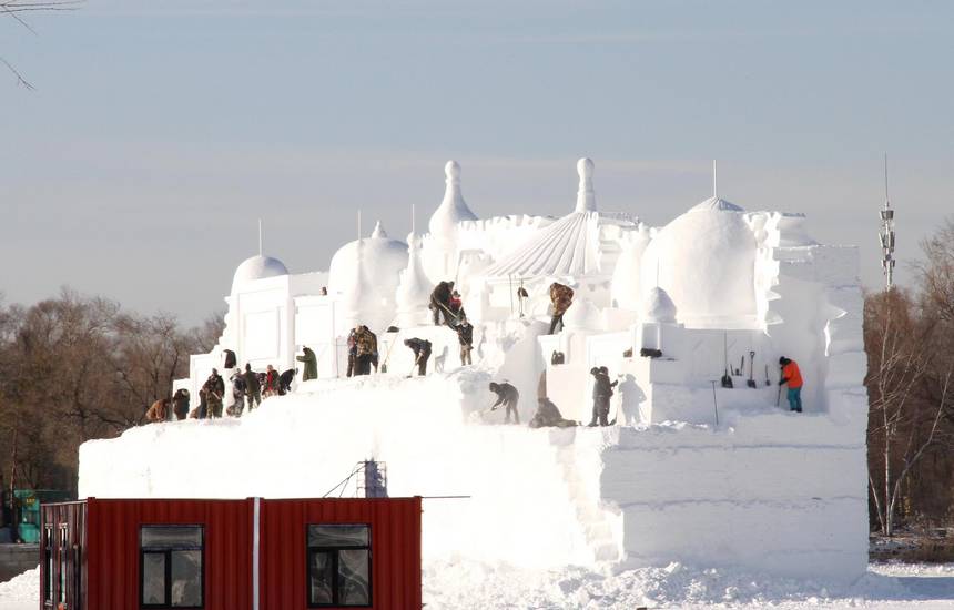 第三十五屆太陽島雪博會即將啟幕