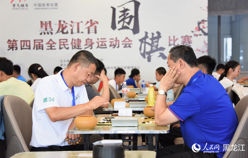 圍棋比賽現場。人民網記者 蘇靖剛攝