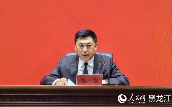 桃山區委書記魏錕。人民網 尚城攝