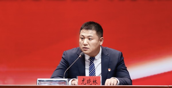 黑龍江省商務廳黨組成員、副廳長尤曉林。張澍 攝