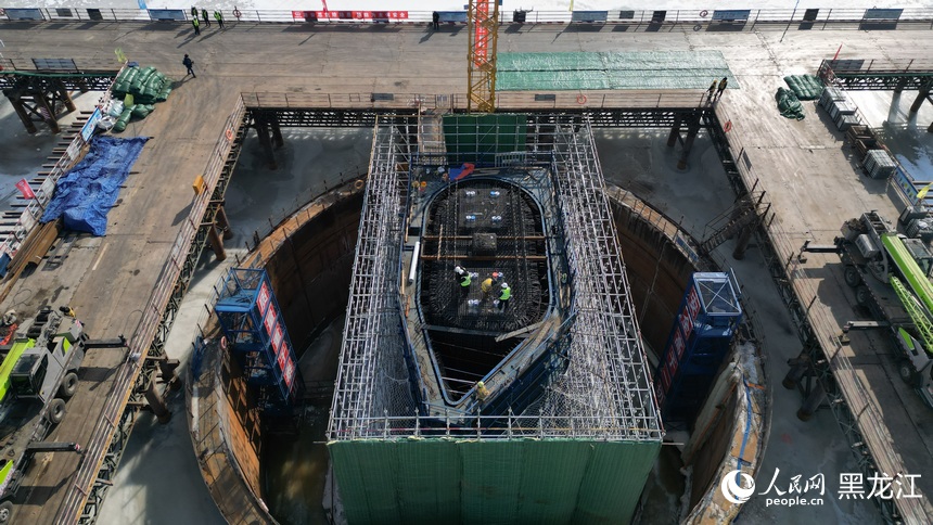 我國在建最北端高鐵正式復工 預計年內完成鐵伊段站前鋪軌工程