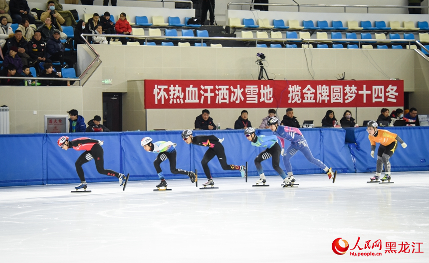 黑龍江：冰上競速 演繹冰雪激情