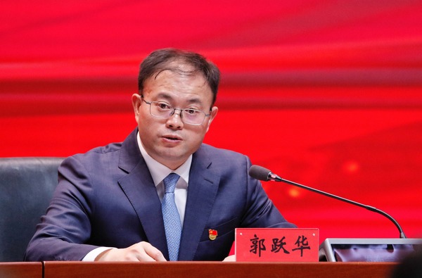 黑龍江省工信廳副廳長、黨組成員郭躍華。張澍攝