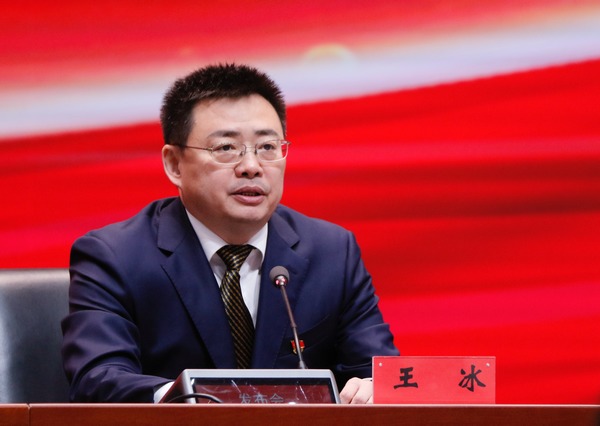 黑龍江省工信廳副廳長、黨組成員王冰。張澍攝
