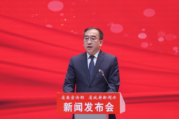 黑龍江省文化和旅游廳黨組成員、副廳長于峰。石啟立攝