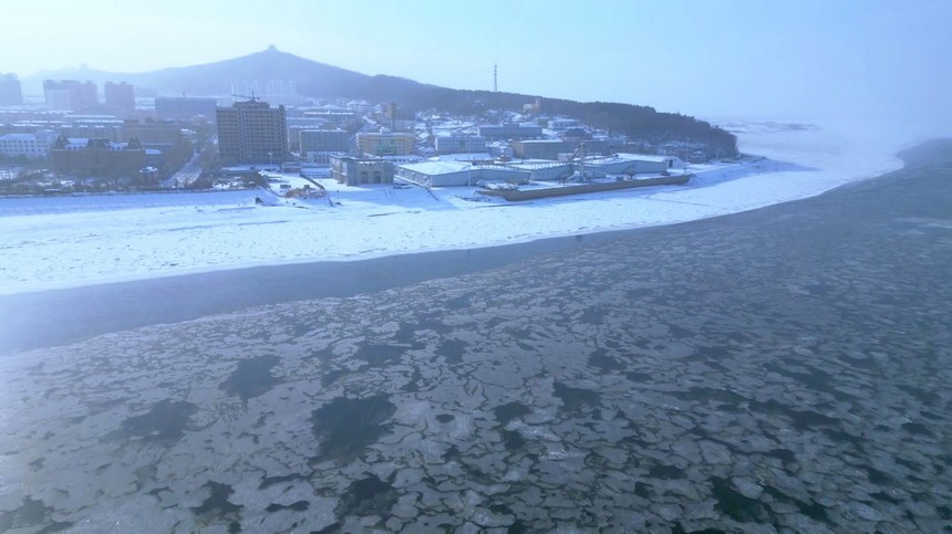 黑龍江、烏蘇里江撫遠段全線封江