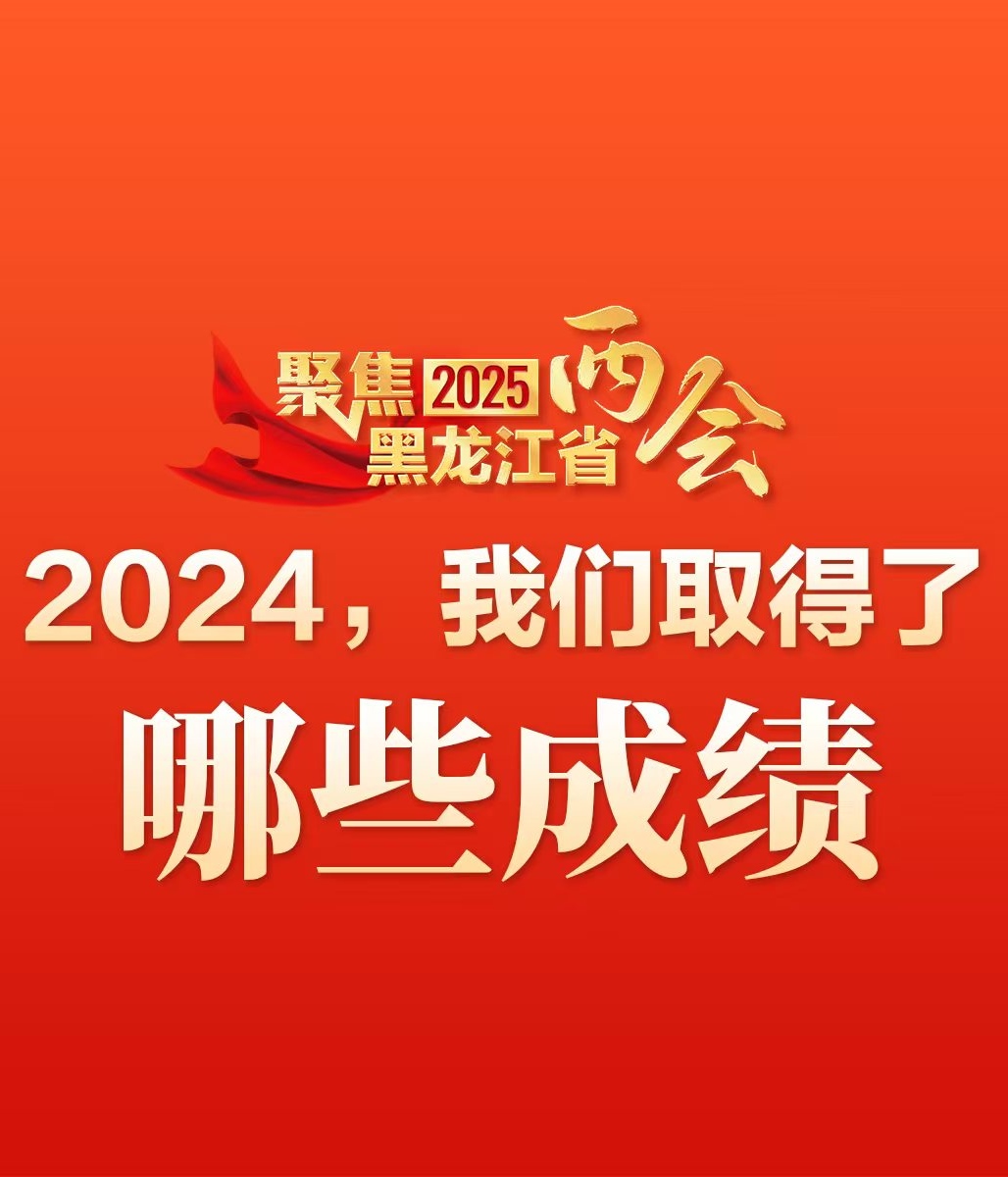 一組圖看2024龍江答卷