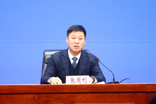 黑龍江省商務廳副廳長張國利。韓東賢攝