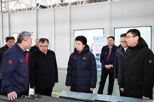 梁惠玲考察哈玻院國家新材料科技產業(yè)化基地項目
