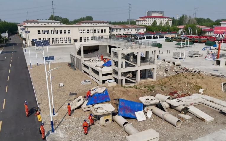 黑龍江省森林消防總隊(duì)開展地震救援訓(xùn)練