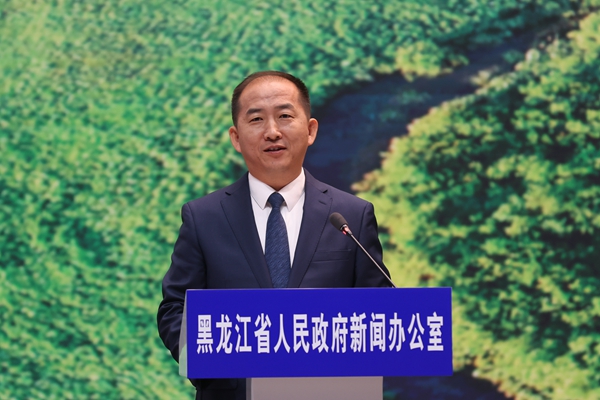 黑龍江省文化和旅游廳副廳長蔣興成。石啟立攝